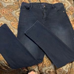 Womens size 14 Bandolino Jeans Amy Straight Leg